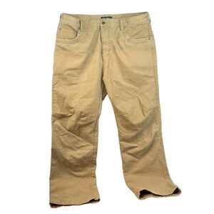 Eddie Bauer Outdoor Outfitter Men's‎ Tan Jeans Workwear Size 38x32